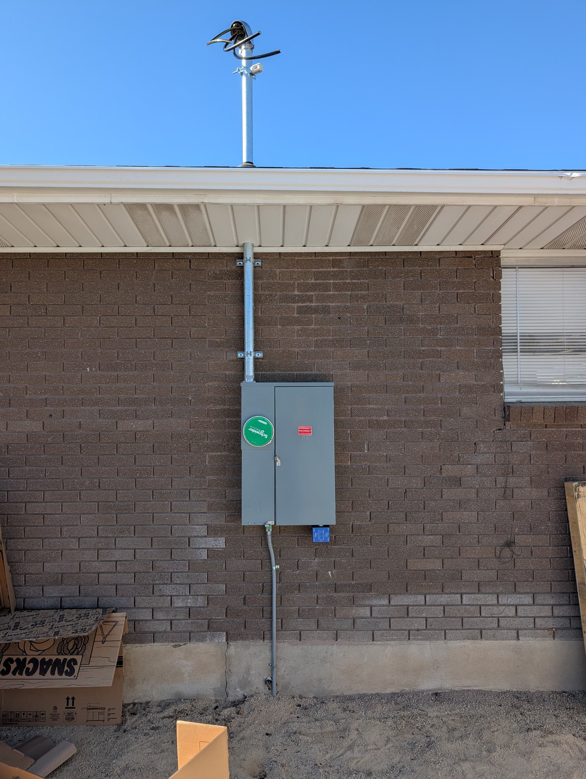 100-Amp to 200-Amp Panel Upgrade Ready for EV Charging