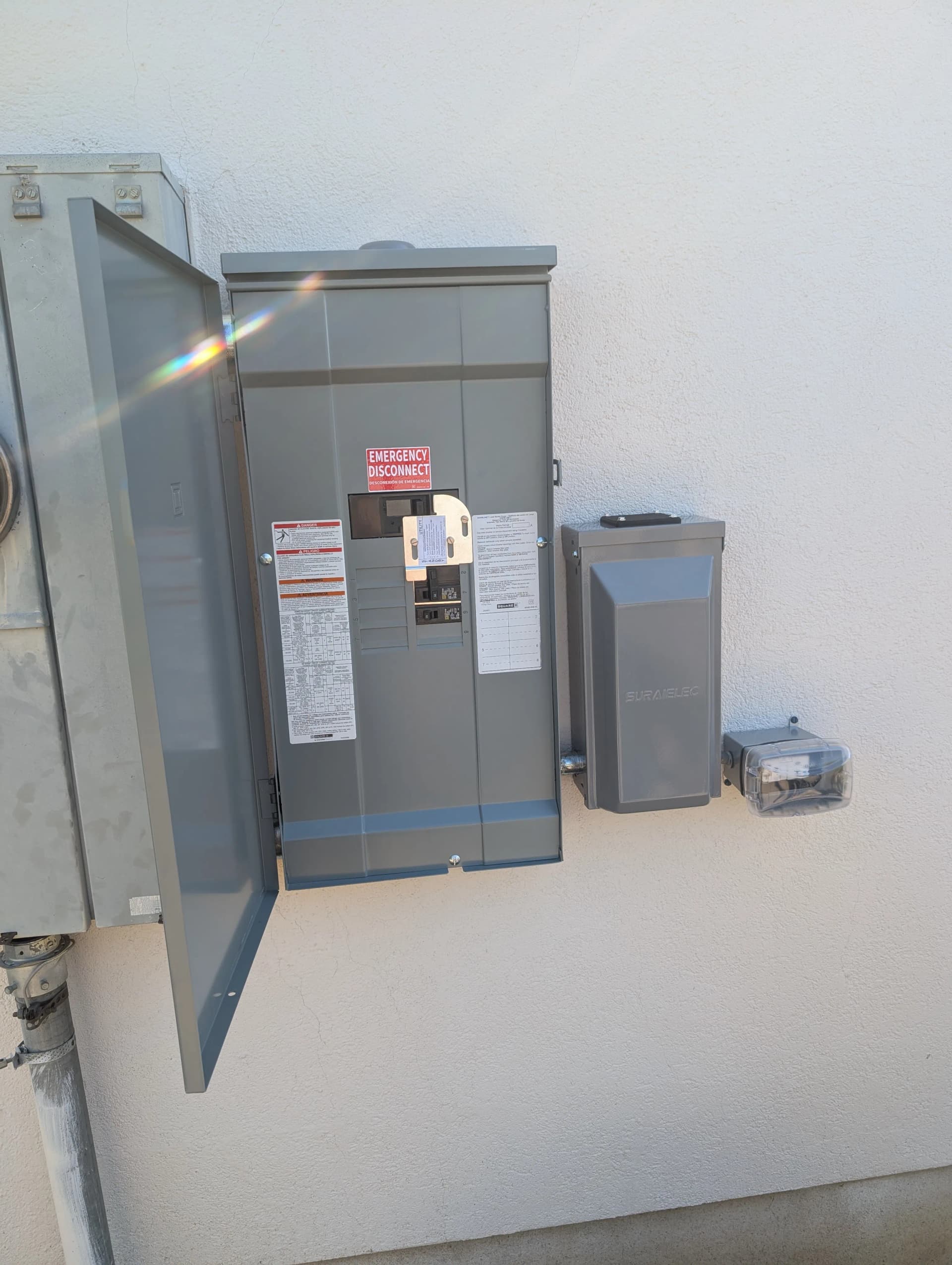 Manual Standby Generator Hookup Installed at a Home image