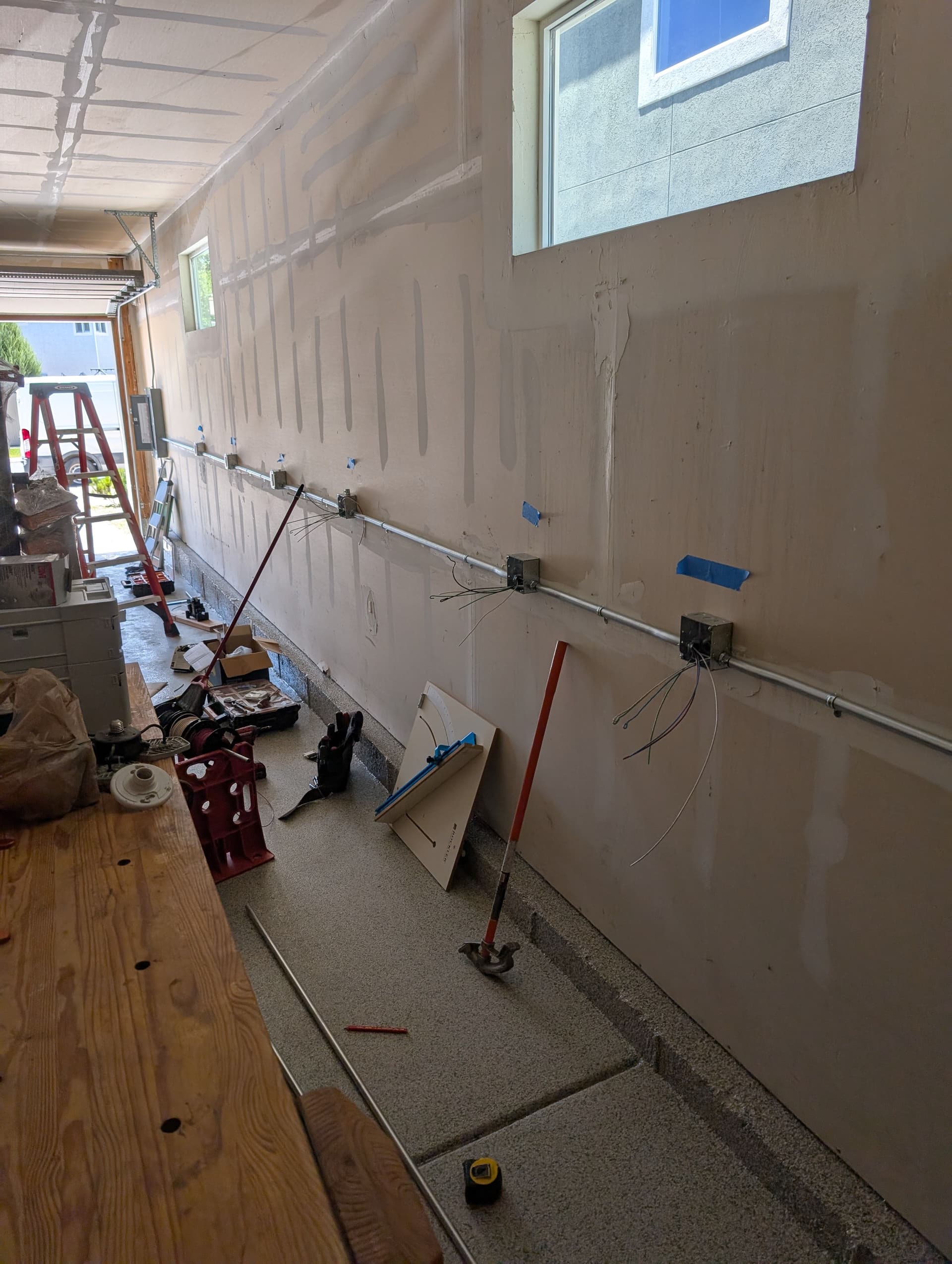 Gallery photos for Shop Subpanel Install with New Circuits and Upgraded Lighting: Image #4
