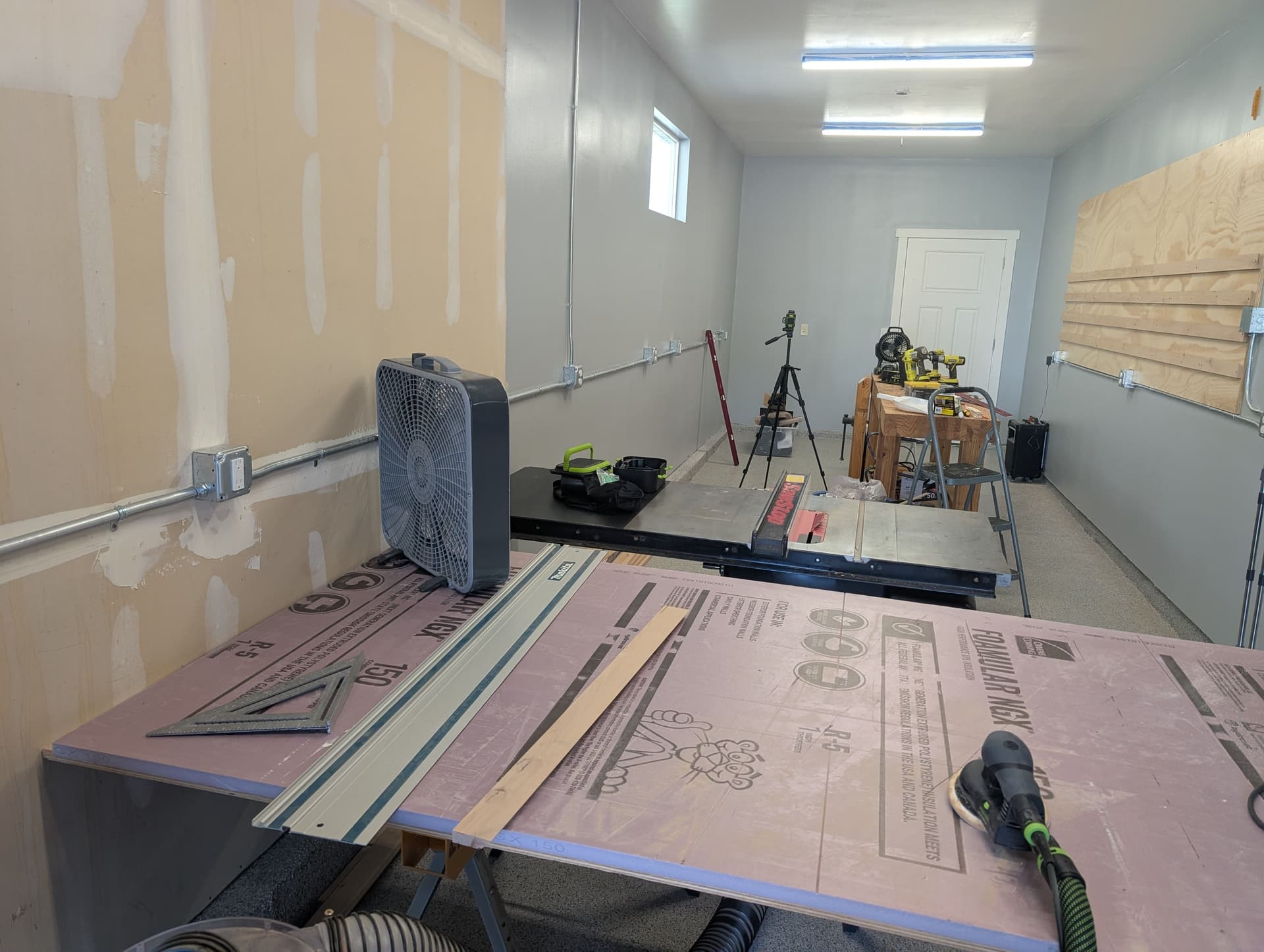 Gallery photos for Shop Subpanel Install with New Circuits and Upgraded Lighting: Image #3